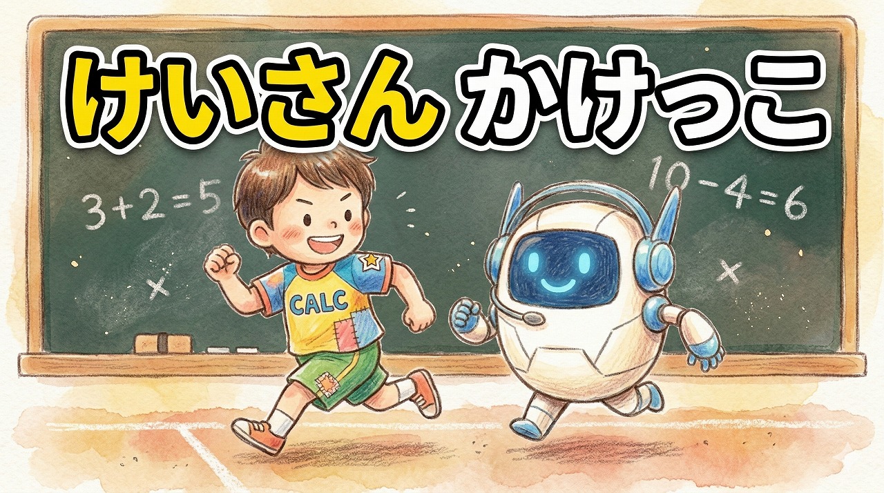 けいさん かけっこ