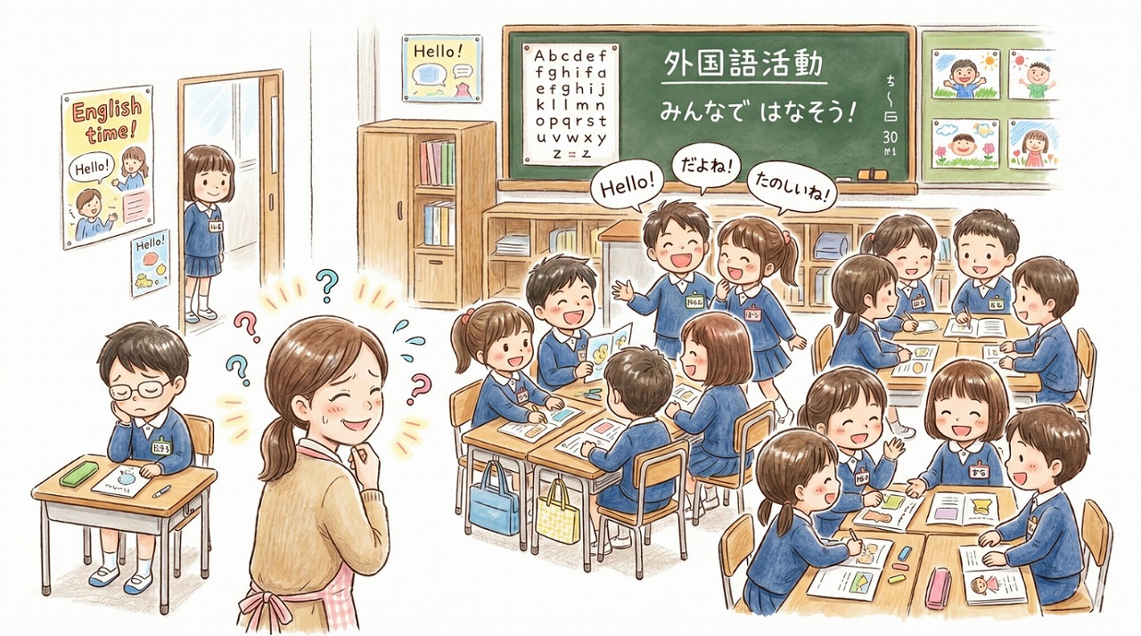 交流活動でいつも同じ子と組んでしまい悩む先生