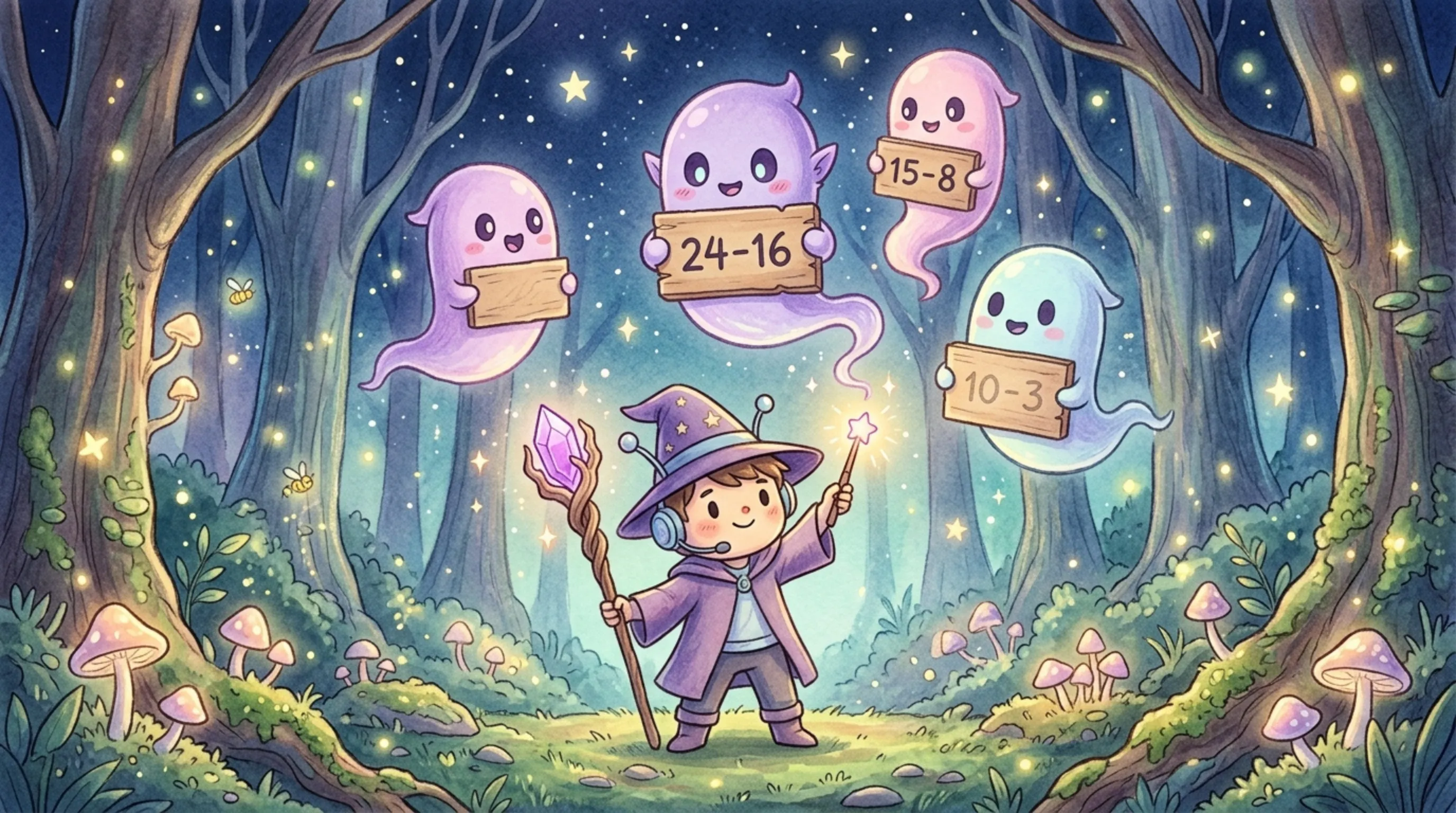 魔法の森とジェムのすけ