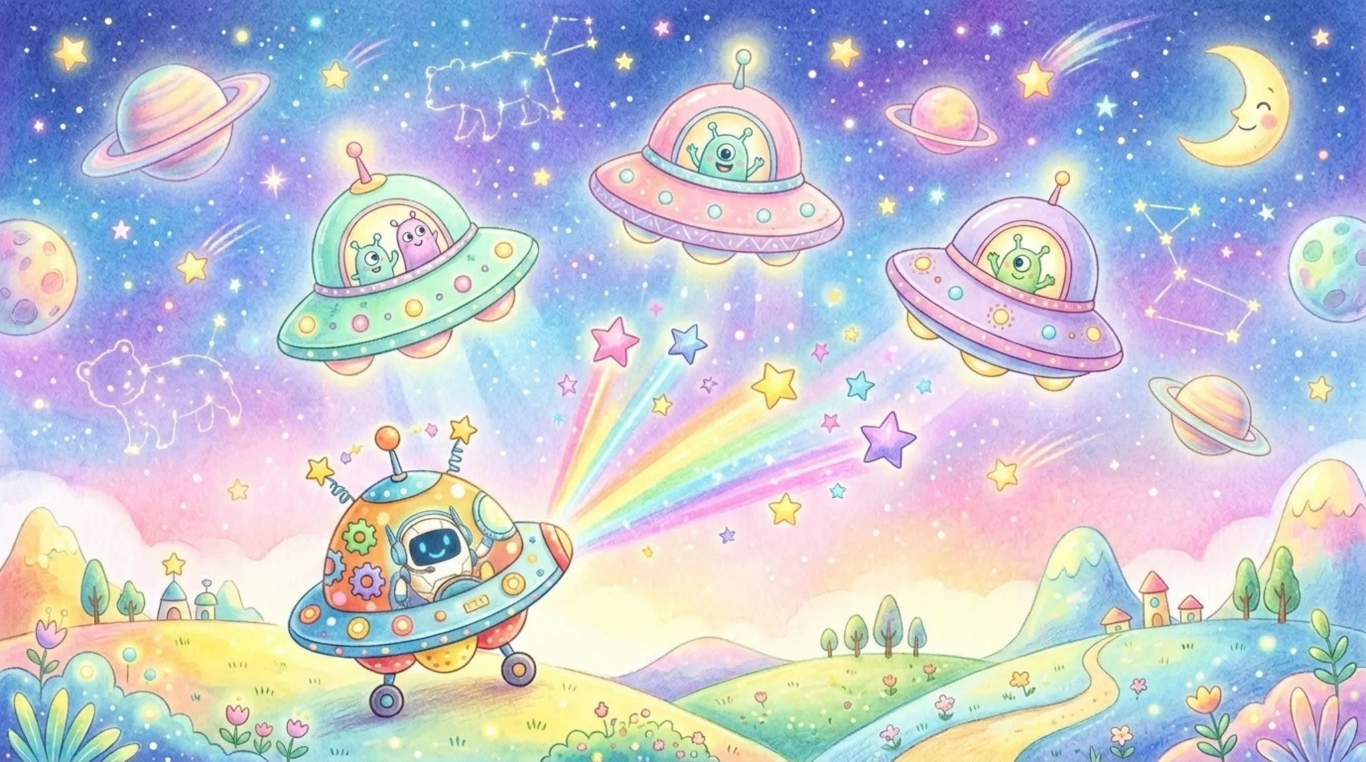 式が降ってくる宇宙空間